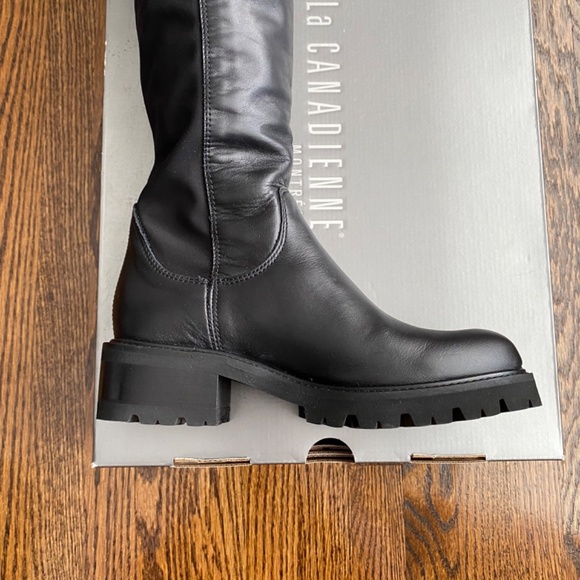 *BNIB* La CANADIENNE Catherine Leather Boot - Sz 6 - Picture 11 of 16
